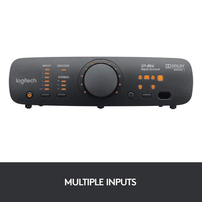 Logitech Z906 5.1 Surround Sound System für Heimkino - Schwarz