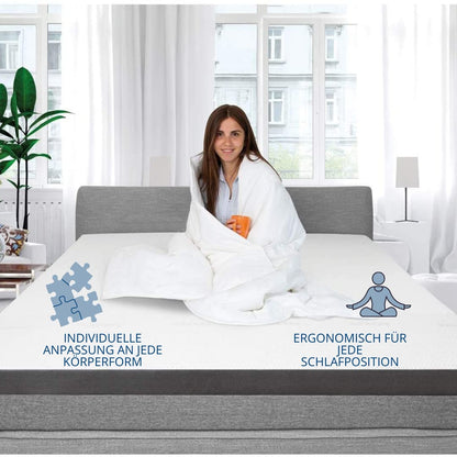 Genius Eazzzy Topper Deluxe Matratzentopper – Gelschaum 180x200cm