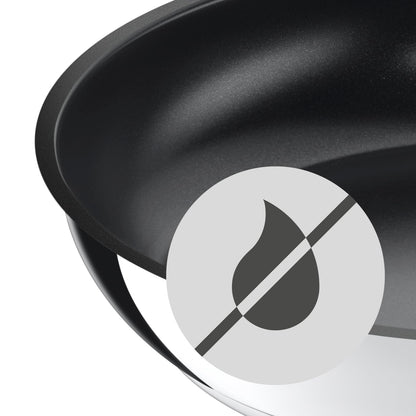 WMF Cromargan Edelstahl Bratpfanne beschichtet 28 cm backofenfest