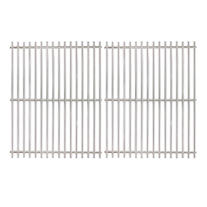 FORYEYC Edelstahl Grillrost Set für Weber Spirit 300, 44,5 cm, zwei rechteckige Roste