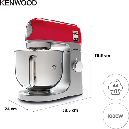 Kenwood kMix KMX750RD Küchenmaschine - 5 Liter, Rot