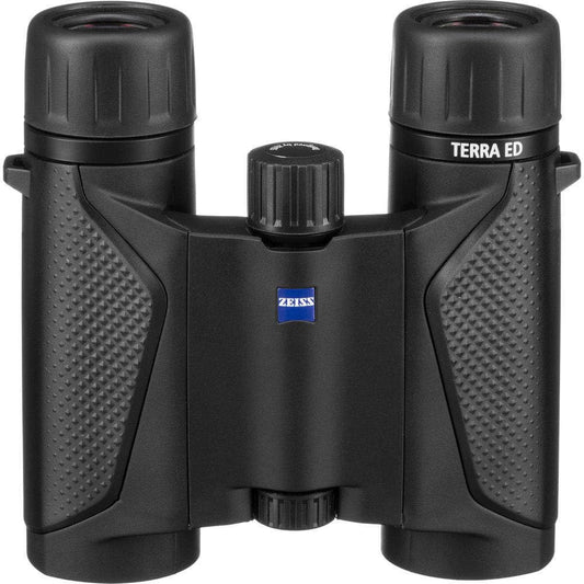 ZEISS Terra ED Pocket Hochwertiges Fernglas 10x25. Kompaktes, schwarzes Fernglas. 10-fache Vergrößerung zur Naturbeobachtung.