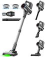 VersLife S7 Pro Akku-Stabstaubsauger kabellos, 500 W, LED-Display