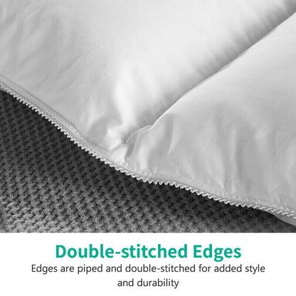 APSMILE Winter Duvet 200x200cm Gänsedaunen Weiss