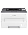 PANTUM P3018DW Laserdrucker. Schwarzes, kompaktes Gerät für effizienten Schwarz-Weiss-Duplexdruck via WLAN.