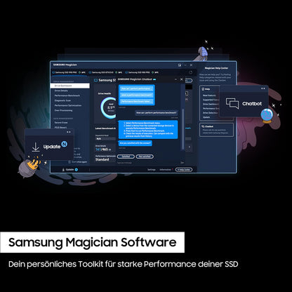 Samsung 990 PRO NVMe M.2 SSD PCIe 4.0, 4 TB - MZ-V9P4T0BW