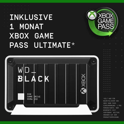 WD_BLACK D30 Game Drive SSD 2 TB für PS5 & Xbox Series