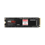 Samsung 990 PRO NVMe SSD - 2 TB PCIe 4.0 MZ-V9P2T0BW. Schwarze M.2 2280 Platine. Interner Datenspeicher für PCs.