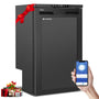 AAOBOSI Kompressor Kühlbox 83L mit App-Steuerung, 12/24V, -20°C mit Wendetür und LED-Innenbeleuchtung