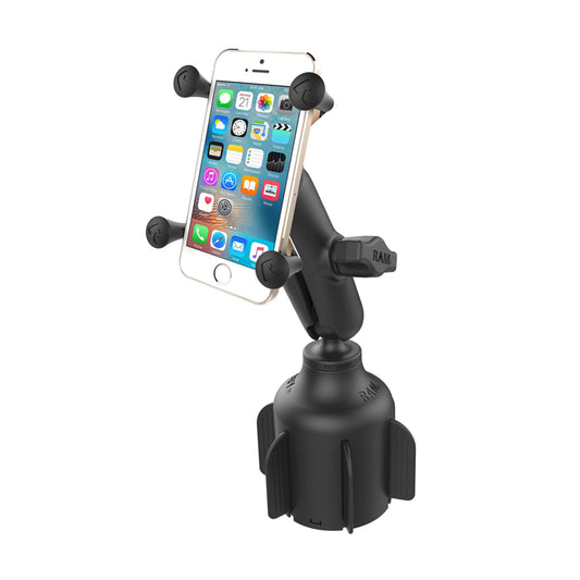 RAM Mount Stubby Getränkehalter mit X-Grip – Schwarz