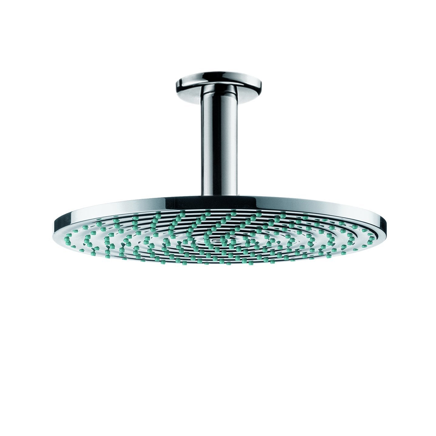 hansgrohe Raindance S 240 Air Kopfbrause - Deckenmontage Chrom: Runde, verchromte Kopfbrause zur Deckenmontage für luftangereicherten Duschstrahl.