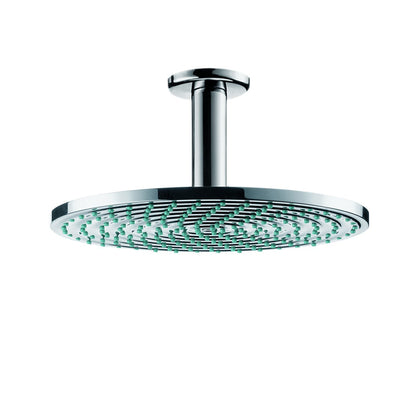 hansgrohe Raindance S 240 Air Kopfbrause - Deckenmontage Chrom: Runde, verchromte Kopfbrause zur Deckenmontage für luftangereicherten Duschstrahl.