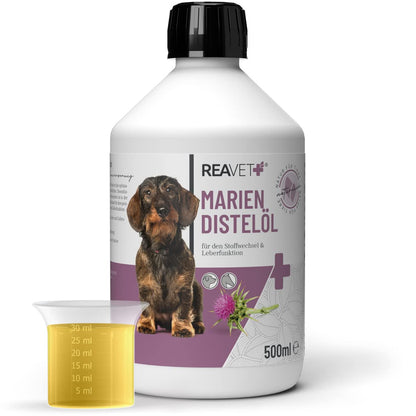 ReaVET Futteröl Hunde Set, 4 Sorten à 500 ml, Barföl