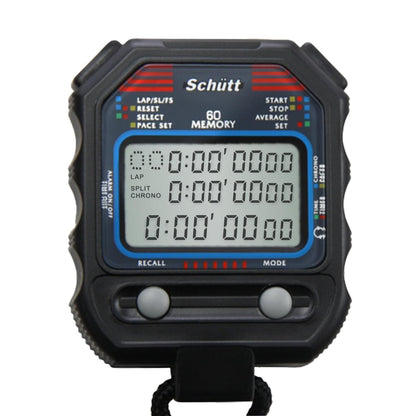 Schütt Stoppuhr PC-90 digital mit 60 Memory und Druckpunktmechanik