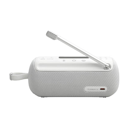 JBL Tuner 3 Tragbares DAB+/UKW-Radio mit Bluetooth, Weiss