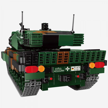 BlueBrixx Pro 106908 Kampfpanzer Leopard 2 A6 - Klemmbausteine