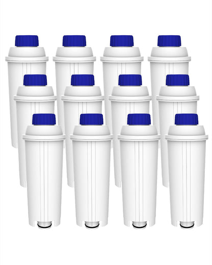 Waterdrop Filterkartuschen WD-C11 für De'Longhi DLSC002, 12 Stück, Ersatz-Wasserfilter für Kaffeevollautomaten