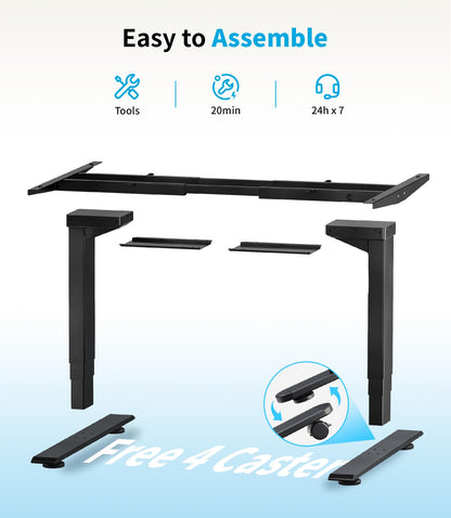MAIDeSITe T2 Pro Plus Elektrisches Höhenverstellbares Schreibtischgestell