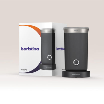 Philips Baristina Elektrischer Milchaufschäumer - Schwarzgrau