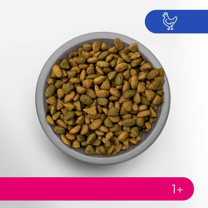 Perfect Fit Katzen-Trockenfutter Adult 1+ mit Huhn, 3 x 2,8 kg