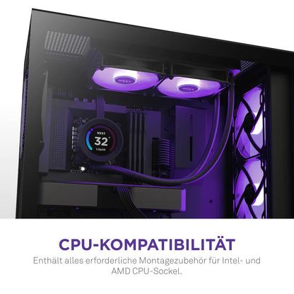 NZXT Kraken Elite 360 RGB AIO CPU Wasserkühlung - Schwarz