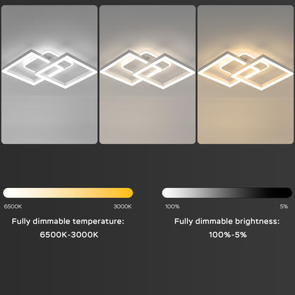 ANTENLICHT LED Deckenleuchte Smart Dimmbar - Weiss