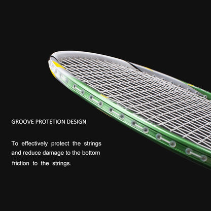 Senston Graphit Badminton Set - 2 Carbon-Schläger mit Tasche