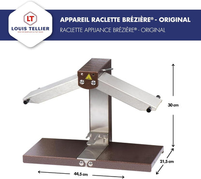 LOUIS TELLIER Brézière® Signature Original Raclettegerät