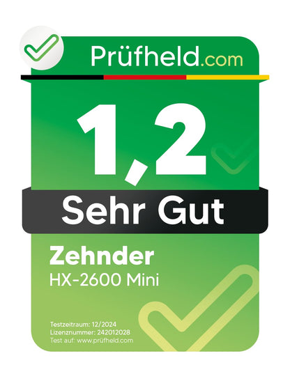 Zehnder HX 2600 Mini Digitaler Sat-Receiver HD mit Aufnahmefunktion
