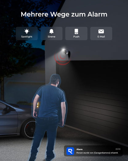 Reolink Lumus-2K 4MP Überwachungskamera Aussen Dualband WLAN