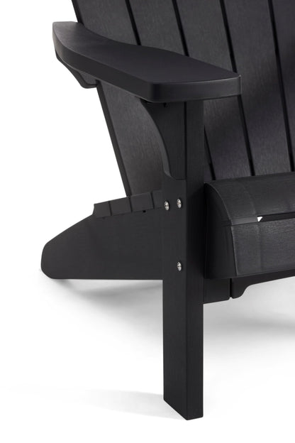 Keter Troy Adirondack Gartenstuhl Wetterfest Kunststoff - Anthrazit