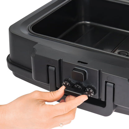 HMF 250437 Dokumentenbox Zahlenschloss feuerfest wasserdicht