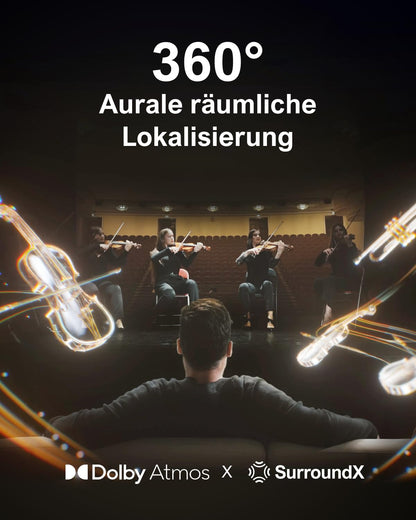 ULTIMEA Poseidon D80 7.1 Surround Sound System - Dolby Atmos