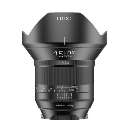 Irix Blackstone 15mm f/2.4 Ultraweitwinkel Objektiv für Canon EF