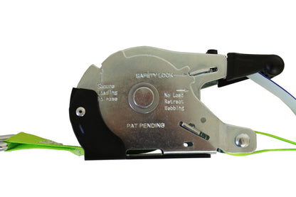 SHZ Automatik Spanngurt mit Spitzhaken 3,5 m x 25 mm 340 daN 4er-Set