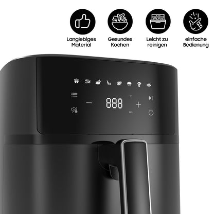 Airfryer XL Heissluftfritteuse 6.5L – Metall-Innenraum