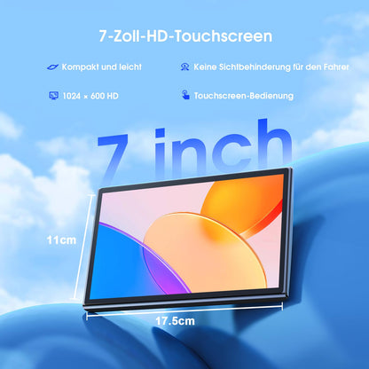 Avylet 7" Tragbares Wireless CarPlay Display - Magnet-Halterung