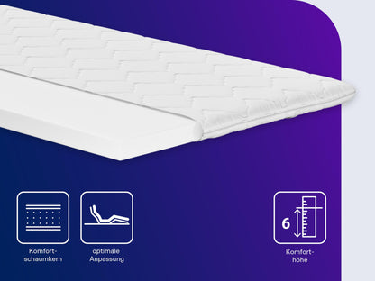 Traumnacht Orthopädischer Komfortschaum Matratzentopper - 160x200 cm