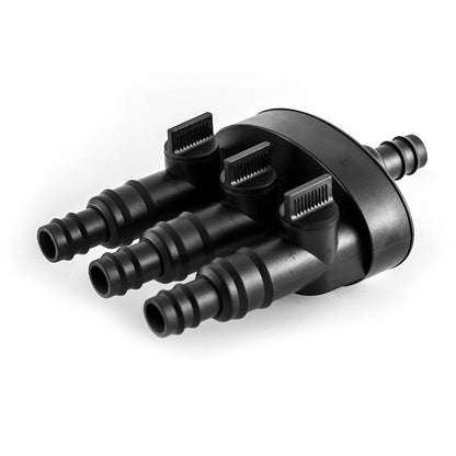 CLGarden Springbrunnenpumpe Set SP3-S mit 3 LED-Ringen, 12V, 1300 l/h