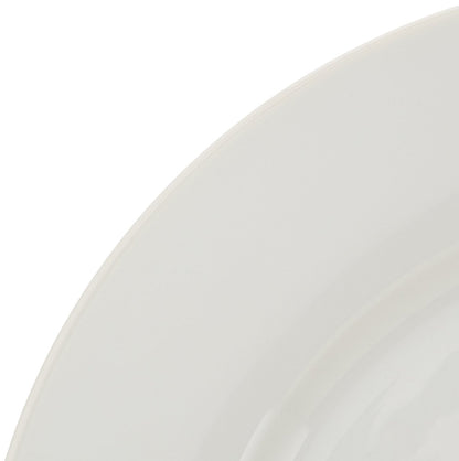 Amazon Basics Geschirrservice 18-teilig für 6 Personen, Weiss
