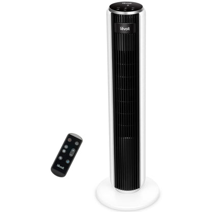 Levoit Turmventilator Flüsterleise Schlafmodus - Weiss 92cm