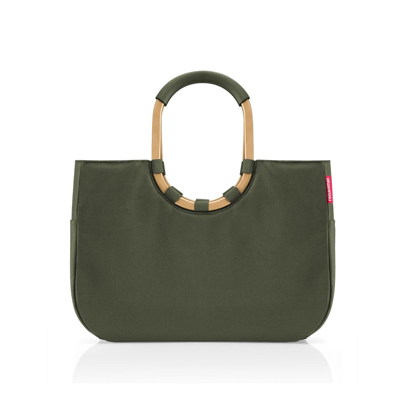 reisenthel loopshopper L forest gold – Shopper mit Rundgriff, 25 l