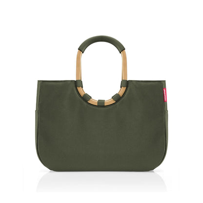 reisenthel loopshopper L forest gold – Shopper mit Rundgriff, 25 l