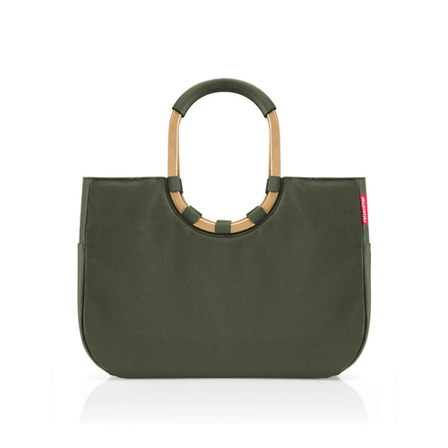 reisenthel loopshopper L forest gold – Shopper mit Rundgriff, 25 l