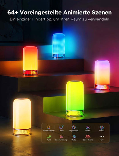 Govee Touch Dimmbar LED Tischlampe RGBICWW Matter