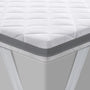 BedStory Gel Matratzentopper 180x200 cm, H3/H4, 7,5 cm hoch, Matratzenauflage mit 3D-Netz-Bezug und Eckgummis