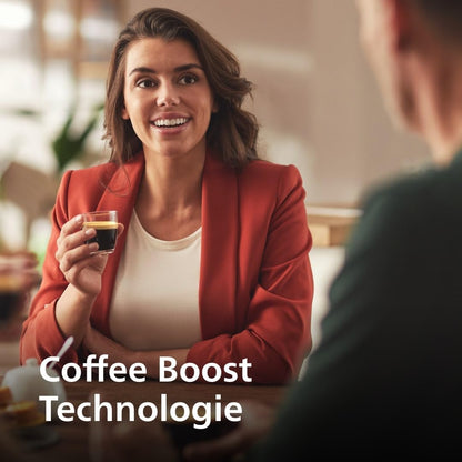 Philips Senseo Original Plus Kaffeepadsmaschine - Sanftes Rot (CSA210/35)