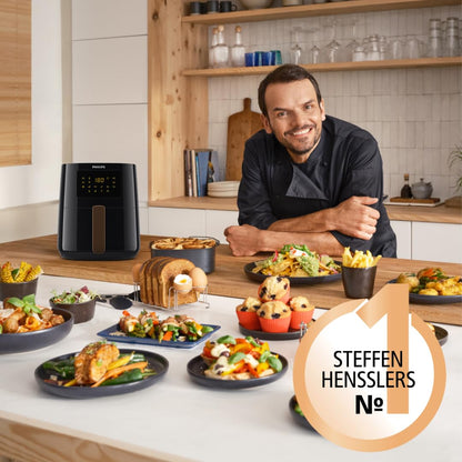 Philips Airfryer 5000 Connected Heissluftfritteuse 4.1L HD9255/80