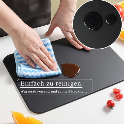 AKINOYAMA TPU Schneidebrett Set rutschfest spülmaschinenfest BPA-frei