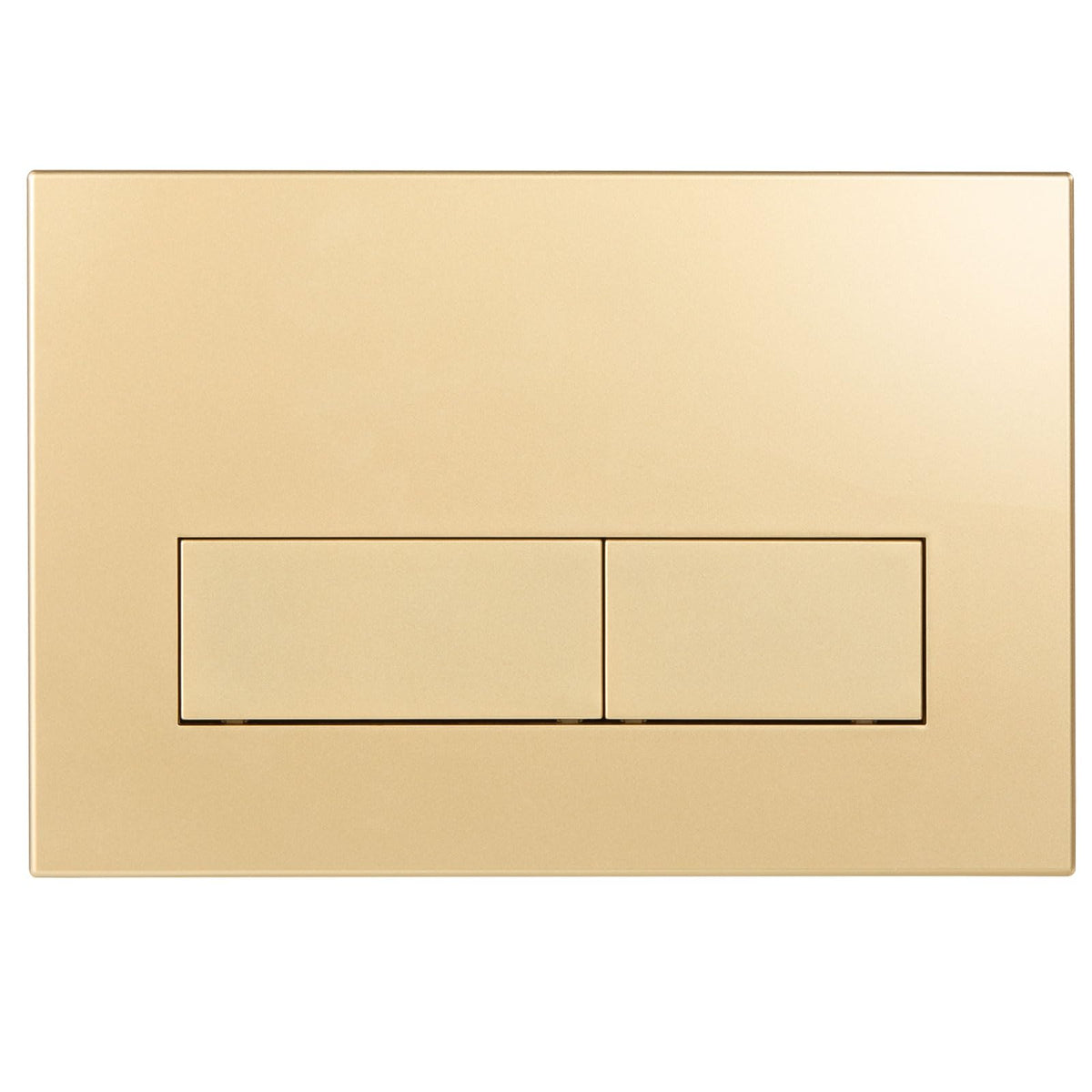 Mendorio WC-Drückerplatte für Geberit Sigma UP300/UP320, Gold matt – Betätigungsplatte aus ABS